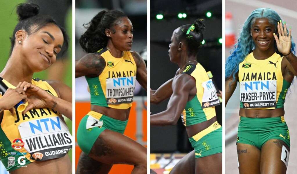 #WorldChamps2023: Jamaican women storm into 4x100m final - Jamaica Observer