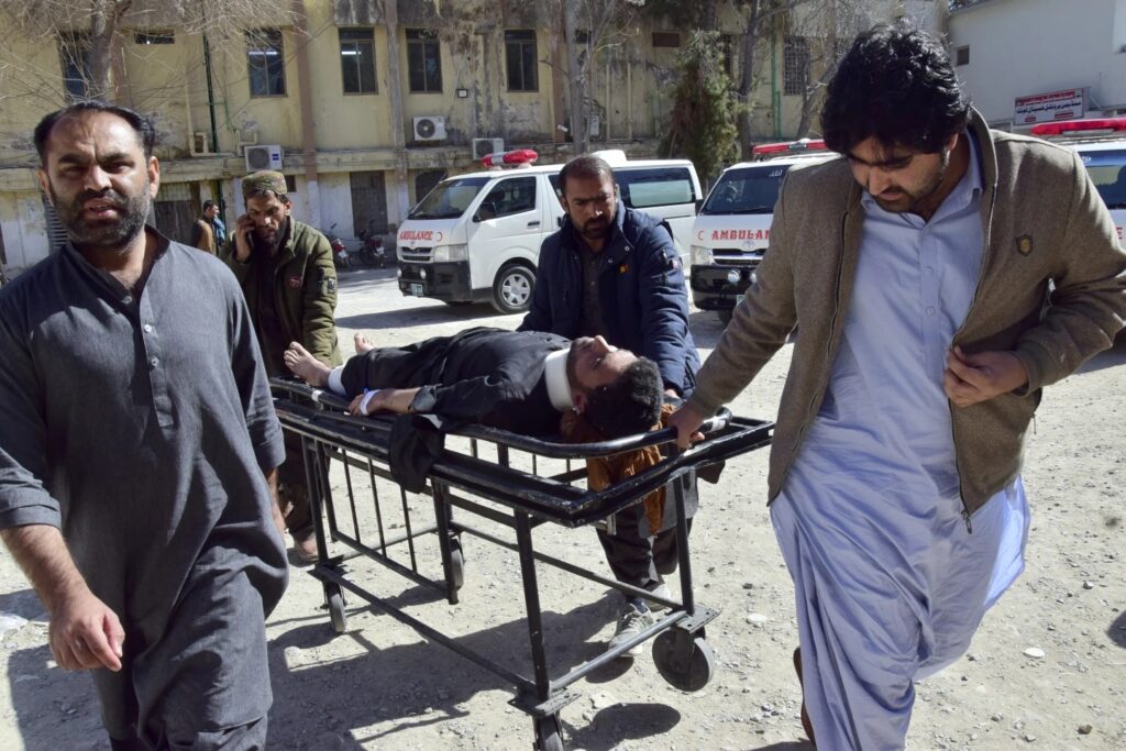 Twin Bombings At Pakistan Political Offices Kill At Least 26 A Day ...