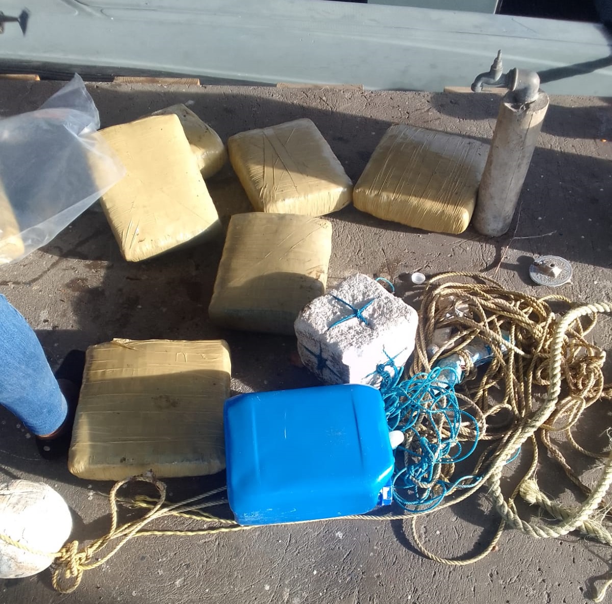 Drugs seized in coast guard/police operation in Portland - Jamaica Observer