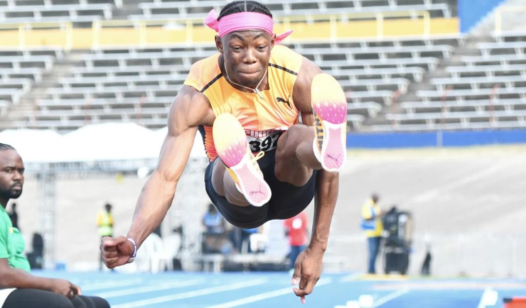 #NationalTrials: Jaydon Hibbert wins boys' long jump, qualifies for ...