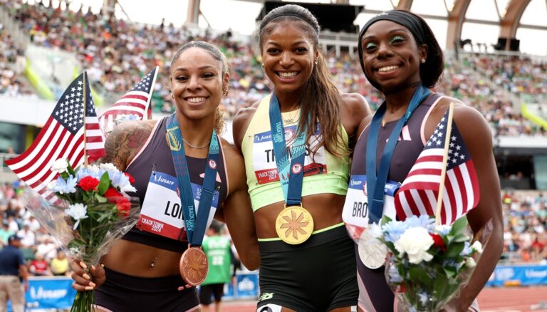 Richardson's Olympic double hopes dashed as Thomas wins 200m at US ...