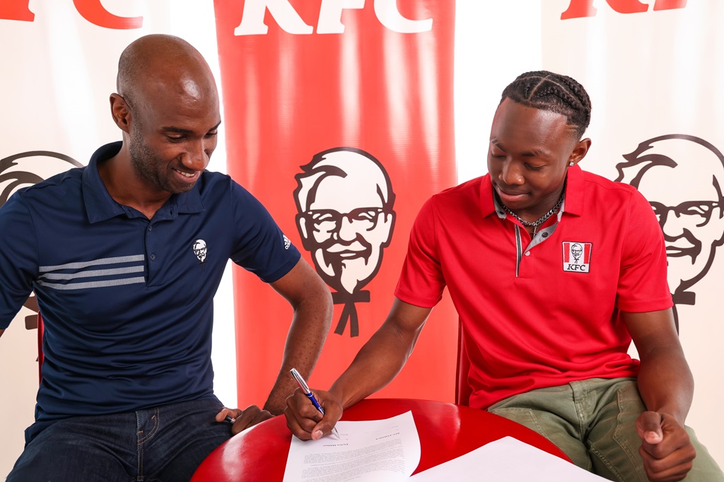 Jaydon Hibbert inks endorsement deal with KFC ahead of Paris Olympics