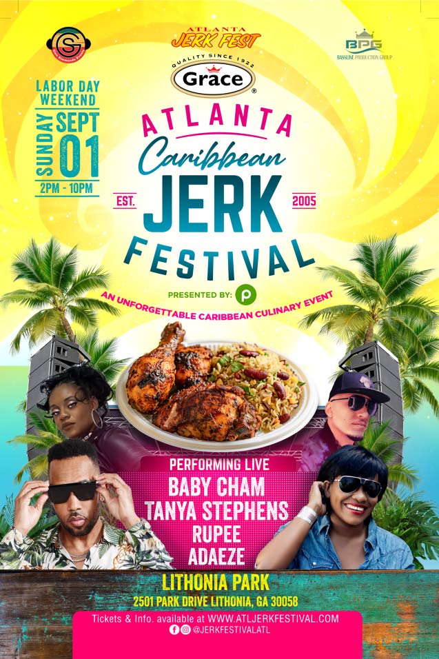Save the date: The Grace Atlanta Caribbean Jerk Festival Sep 1 – Jamaica Observer