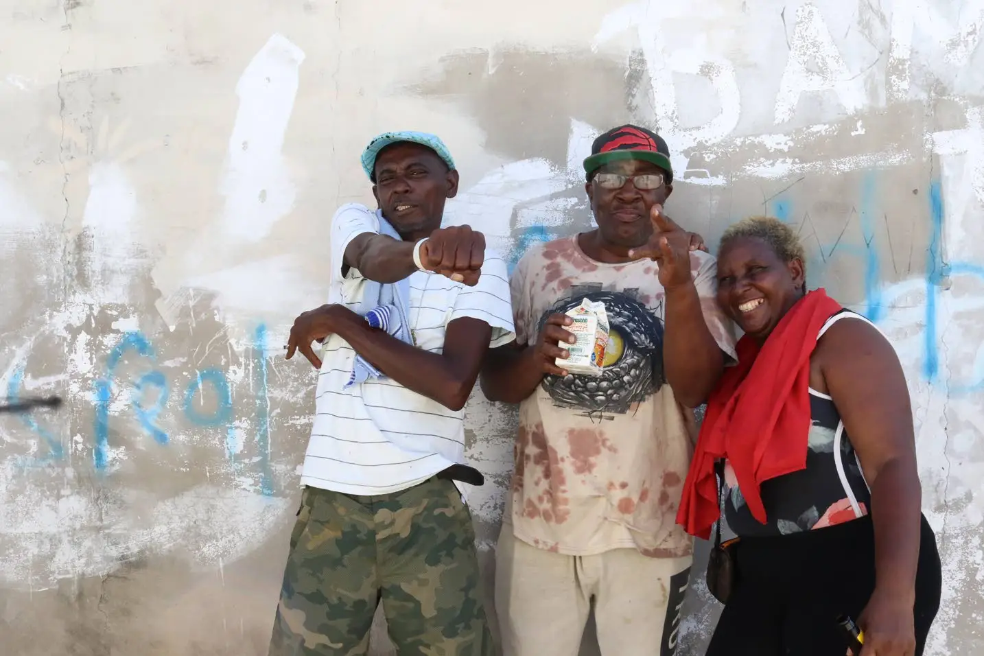 Residents of Waterford, St Catherine celebrate the court’s decision to free Kartel.Photo: LLwellyn Wynter