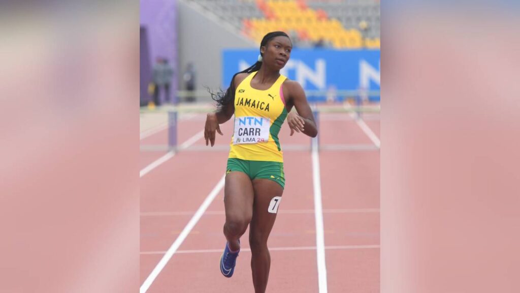 Kelly Ann Carr Advances In 400m Hurdles Jamaica Observer