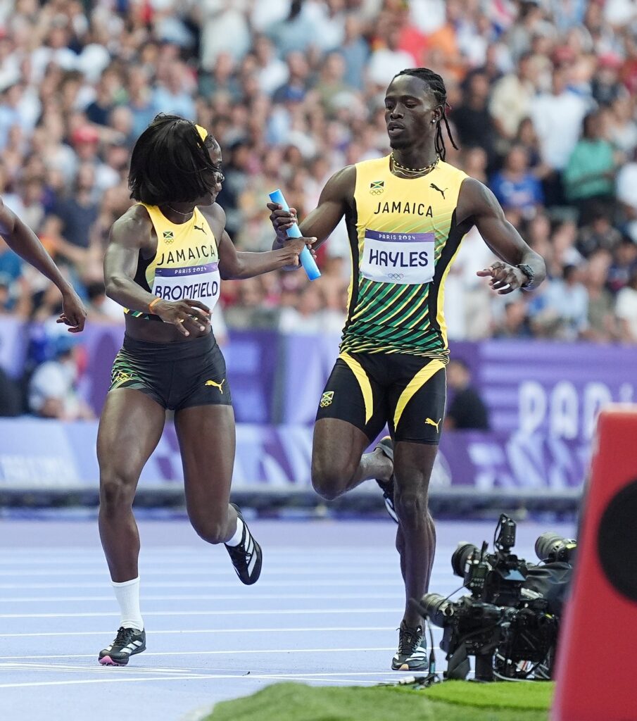 ParisOlympics National record and final for Jamaica's mixed 4x400m