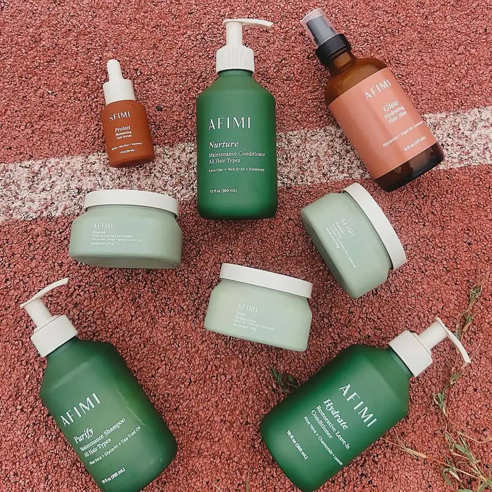 Afimi features among others, the Glow Hydrating Hair Mist, Purify Maintenance Shampoo and Hydrate Restorative Leave-in Conditioner.IG/@afimi