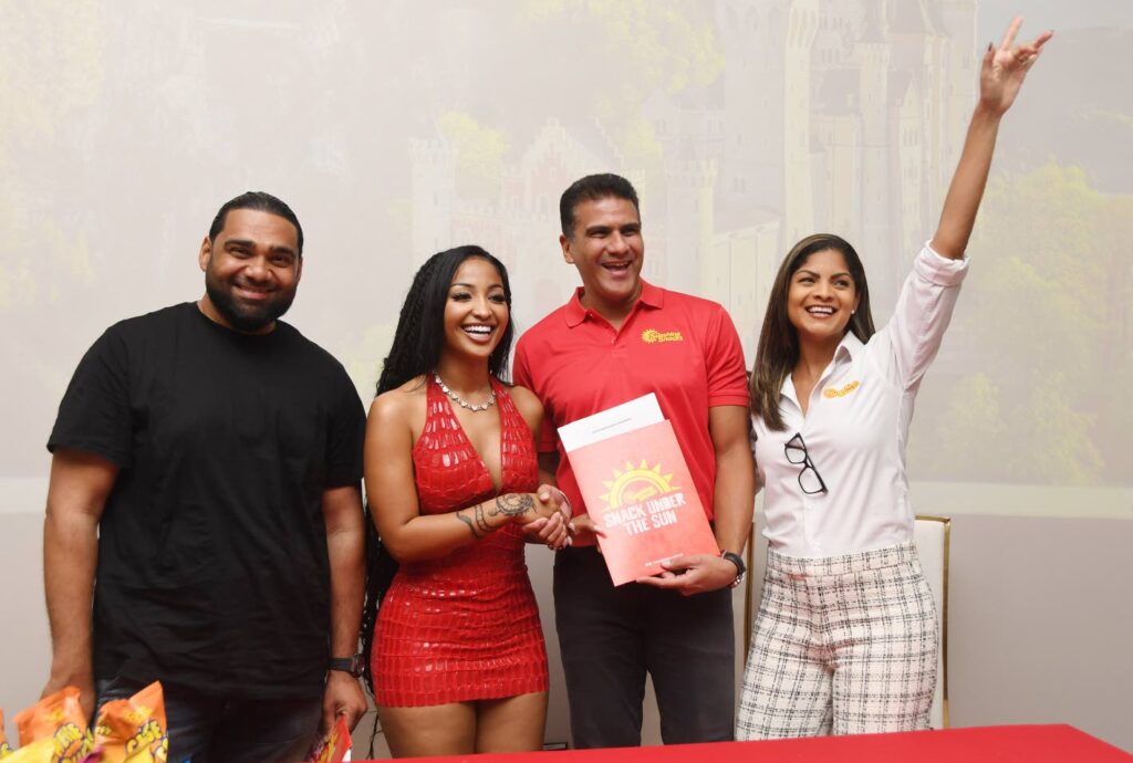 Shenseea and son Rajeiro are Sunshine Snacks’ new ambassadors