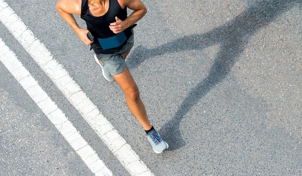 Run a 5K for a comprehensive whole-body workout