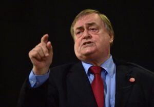 Former British Deputy Prime Minister John Prescott died at the age of 86