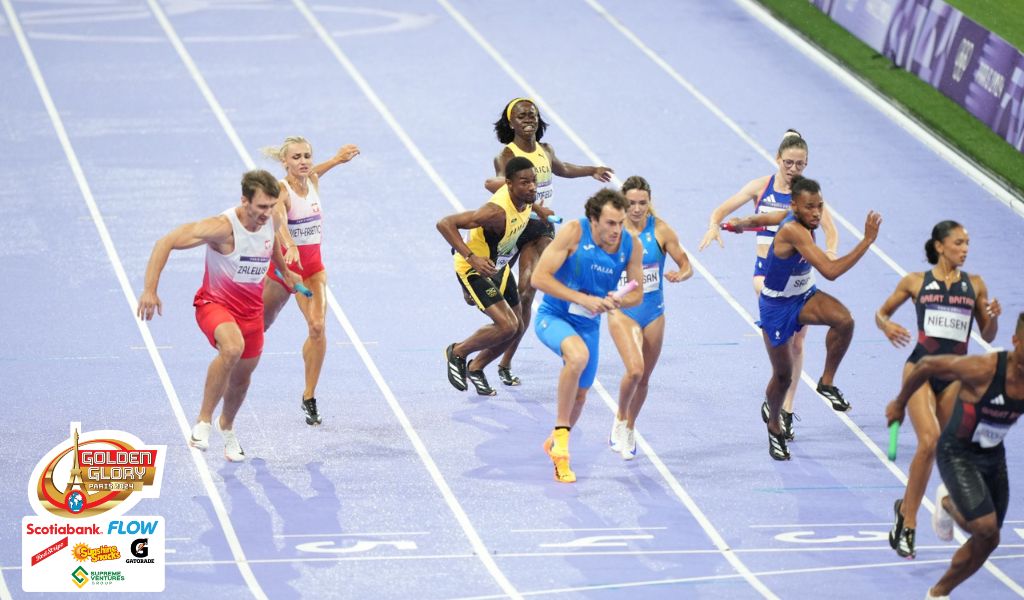 ParisOlympics Sixth place for Jamaican mixed 4x400m relay team Olympics